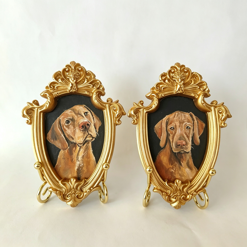 Custom Mini Pet Oil Portrait