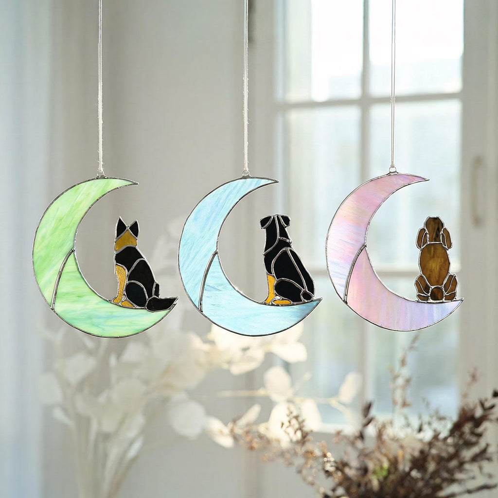 Custom Pet Tiffany-Style Stained Glass Suncatcher