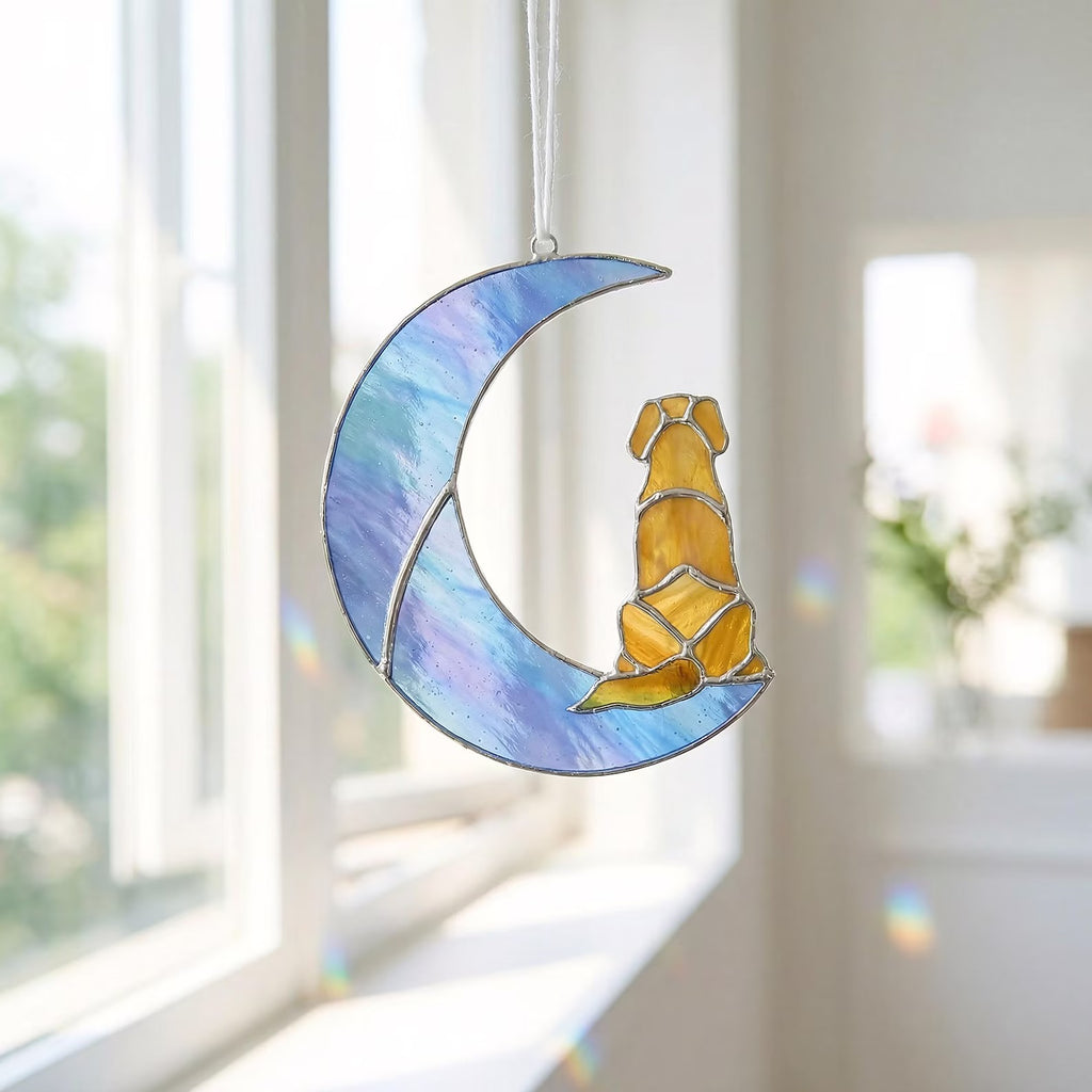 Custom Pet Tiffany-Style Stained Glass Suncatcher